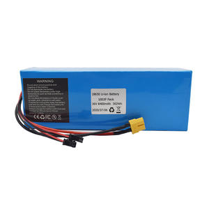10S3P 18650 3.7V 배터리 셀 36V 6Ah 7.8Ah 8.4Ah 9Ah 10.5Ah 충전식 리튬 배터리 팩 350W 전자 자전거/스쿠터 - Product Image 6