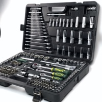 Bon marché prix garanti qualité établi étagère matériel main 150 pièces Kit d'outils de réparation automatique