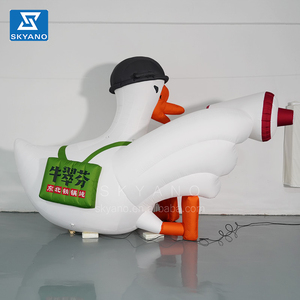 Mascotte publicitaire gonflable personnalisée Canard d'<span class=keywords><strong>oie</strong></span> Décoration publicitaire Sculpture <span class=keywords><strong>de</strong></span> mascotte gonflable - Product Image 3