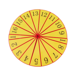 Modelo de Área de Círculo Magnético para la Derivación de la Fórmula de Pi |   Material Didáctico de Geometría de 16 Segmentos para el Aula de Matemáticas - Product Image 1