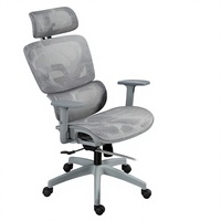 Chaise de bureau ergonomique en maille, réglable en hauteur, moderne, minimaliste, confortable, avec dossier familial, idéale pour les longues sessions d'étude