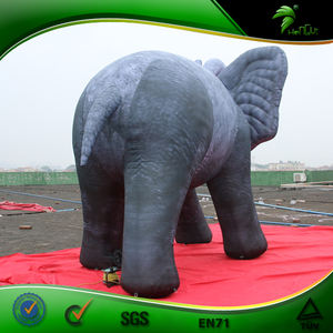 Mascotte gonflable géante en forme d'éléphant personnalisée Hongyi pour la décoration d'événements - Product Image 4