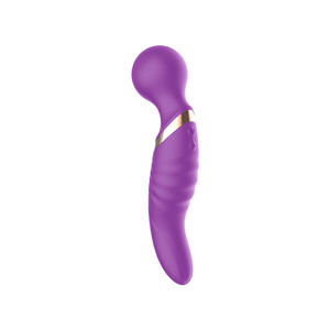 Juguete sexual para pareja estimulador de clítoris para adultos consoladores potentes vibrador <span class=keywords><strong>Motor</strong></span> Dual silicona varita de gran tamaño masajeador de punto G - Product Image 1