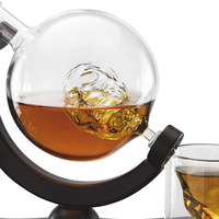 Vente en gros, carafe de luxe créative, Bar de fête, whisky, ensembles de carafe en verre