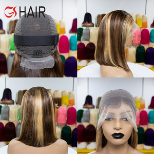 <span class=keywords><strong>Prix</strong></span> <span class=keywords><strong>d</strong></span>'usine Perruques Bob Courtes en Cheveux Humains Vietnamiens Vierges Bruts 15A Super Double Drawn Lisses Comme des Baguettes 4x4 13x4 - Product Image 3