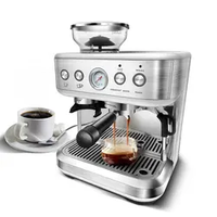 Commercio all'ingrosso 15 bar 19 bar macchina da caffè Espresso con macinino macchina da caffè automatica