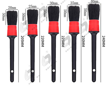 Five Piece Set Auto Cleaning Car Detailing Brush PP Material