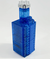 Ensemble de blocs de construction en plastique personnalisés DIY pour bouteille de whisky de luxe, pour cadeau et collection d'exposition pour adultes