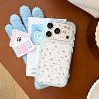 Coque de téléphone mignonne motif chat et poisson de dessin animé pour iPhone 18 17 16 15 Pro Max, pare-chocs translucide mat bleu clair antichoc
