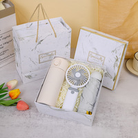 Boîte cadeau en papier minimaliste moderne, ensemble cadeau créatif - Souvenirs pratiques, petits cadeaux, anniversaires d'entreprise, grandes ouvertures
