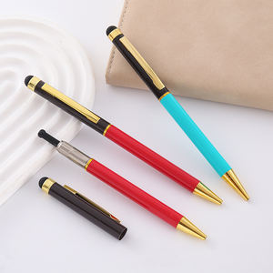 Bolígrafos Metálicos Delgados con Logotipo Personalizado, Bolígrafos Publicitarios Novedosos para Deportes y Hoteles con Metal Suave, Ancho de Escritura de 1.0 mm, MOQ Bajo - Product Image 3