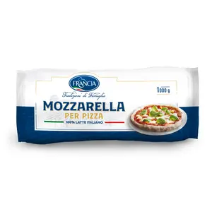 Made In Italy Mozzarella Cheese Block Private Label 1 Kg Cheese For Pizza Italian Dairy Products For Sale