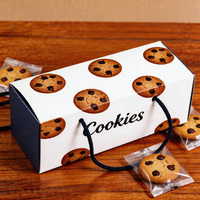 Boîtes à biscuits personnalisées en carton blanc de qualité alimentaire, colorées et sur mesure