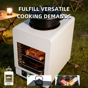 <span class=keywords><strong>Forno</strong></span> <span class=keywords><strong>Elettrico</strong></span> Portatile JingXin per <span class=keywords><strong>Pizza</strong></span>, Versatile, con Convezione, per BBQ e Cottura, Stile <span class=keywords><strong>Ooni</strong></span> - Product Image 3