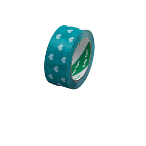 Cinta Adhesiva Decorativa BOPP de 45mm x 50mic x 100m con Estampado de Corazones <span class=keywords><strong>Jack</strong></span>&<span class=keywords><strong>Sunny</strong></span>, Adhesivo Fuerte, para Regalos del Día de la Madre/Del Padre, Venta al Por Mayor - Product Image 1