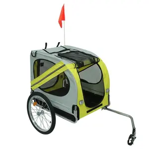 Dog Trailer For Sale Foldable Bicycle Trailer For Pets Bike Outside Travel Trailer Cargo