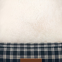 Coussin pliable et lavable pour animaux de compagnie, en tissu composite de lin, pour chien et chat, nid de sommeil hivernal