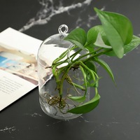 Vases en verre créatifs faits à la main, prix d'usine, vases en verre très vendus pour la décoration de bureau