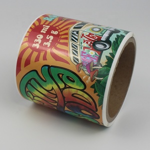 Waterproof 330ml Vinyl Adhesive Sticker, Beer <strong>Bottle</strong> Sticker Energy Drink <strong>Bottle</strong> <strong>Label</strong> Beer <strong>Plastic</strong> Sticker Vinyl <strong>Label</strong> <strong>Printing</strong> - Product Image 5