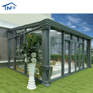 غرفة شمسية حديثة مخصصة بسقف مسطح من الألومنيوم مع زجاج مزدوج مقسى مستوردة من ألمانيا ذات جودة عالية - Product Image 5