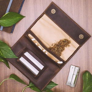 Vintage Cigarette Smoking Bag Tobacco Leather Pouches Handmade Best Quality Tobacco Pouch - Product Image 6