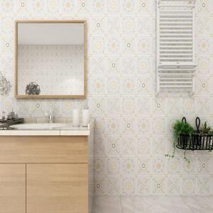 Modern 3D Embossed <strong>Tile</strong> Wallpaper for Home D&eacute;cor Self-Adhesive <strong>Bathroom</strong> Kitchen <strong>Tile</strong> <strong>Stickers</strong> Peel Stick Installation Waterproof - Product Image 4