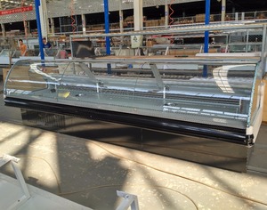 Siêu thị thương mại duy nhất-nhiệt độ thịt thực phẩm tủ lạnh hiển thị Showcase cho Deli - Product Image 3