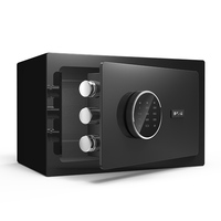 Caja Fuerte Pequeña para Almacenamiento de Efectivo, con Cerradura Electrónica de Contraseña, Caja de Seguridad Oculta para Dinero, Hogar, Hotel, Banco, Caja de Seguridad Digital