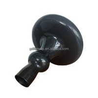 OEM personnalisé en fibre de carbone Shisha Tube litre pour fumer en fibre de carbone portable Shisha Hookah Shisha Pots