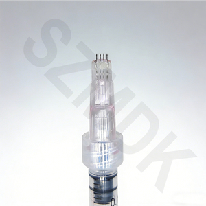 เข็ม SZMDK <span class=keywords><strong>4</strong></span> หัว แบบใช้แล้วทิ้ง ทำจากพลาสติกและสแตนเลส สำหรับการดูแลผิวหน้า - Product Image 4