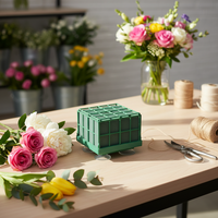 YiLiang 6609-24 AUTO DECO Mousse florale en résine phénolique 24 pièces avec ventouse pour arrangements floraux pour mariages et anniversaires