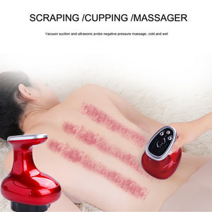 लाल और नीले प्रकाश चिकित्सा के साथ इलेक्ट्रिक गुशा क्यूपिंग मालिश 9 मोड रिचार्जेबल पूर्ण-शरीर वैक्यूम चूषण उपकरण - Product Image 3