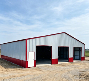 Low Cost Prefabricated Steel Structure Warehouse Workshop Building, Modular Industrial Factory Shed Design Q235B for <strong>Storage</strong> - Product Image 3