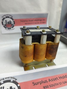 Nouveau PLC, a81l-0001-0122-02, transformateur de réacteur 0,2 mH, courant 60A, 3 phases, d'occasion - Product Image 1