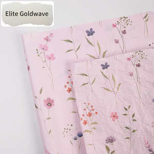 กระดาษห่อดอกไม้สไตล์คันทรีลายดอกไม้ฤดูใบไม้ผลิสุดหรู สำหรับงาน DIY - Product Image 3