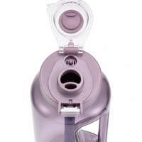 Bouteille d'eau sport 1,2 L (40 oz) avec poignée latérale intégrée, anti-fuite, isolation thermique PC 0-6h, sans BPA, couvercle à clapet, OEM/ODM en gros