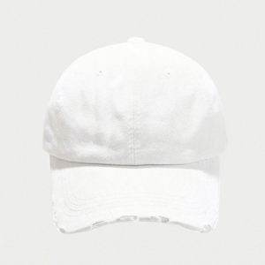 <b>Plain</b> Denim Distressed Gorras 6-panel Solid Color Washed Dad Hats Sport Baseball <b>Cap</b> - Product Image 6