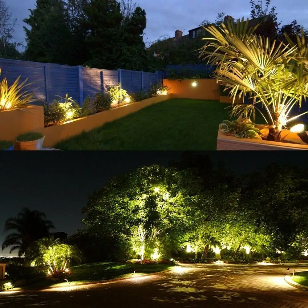 3w 5w 7w luci da giardino spot a led impermeabili illuminazione da giardino per esterni luci a punta da 220 volt