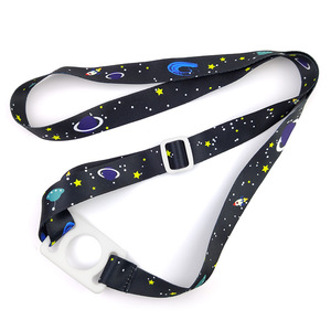 Porte-bouteille d'eau universel en polyester, lanières bandoulière écologiques, sangle de transport portable pour adultes et enfants, compatible avec les bouteilles d'eau minérale - Product Image 4