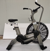 Bicicleta de Ejercicio con Resistencia al Aire ZHAOYU, Bicicleta de Ventilador para Entrenamiento Cardiovascular, Equipo de Fitness para Gimnasios y Clubes de Fitness