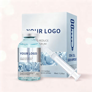 Toptan özel etiket yüz cilt bakımı parlatıcı derin nemlendirici Anti Aging cilt sıkılaştırıcı kırışıklıkları düzeltir kök hücre serumu - Product Image 5