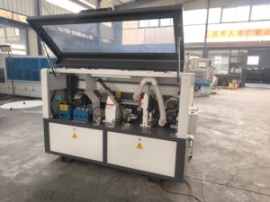 Máquina de Enchapado de Cantos Automática de Sobremesa Mejorada <span class=keywords><strong>con</strong></span> Rodillos, Control PLC, Motor y Caja de Engranajes para Madera y MDF, Fabricada en China, ¡Gran Venta! - Product Image 3