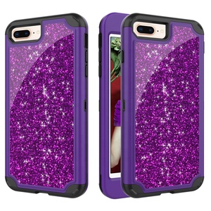 Saiboro bling caso per il iphone <span class=keywords><strong>8</strong></span> più dura di caso ibrido, per il caso di <span class=keywords><strong>apple</strong></span> i Phone <span class=keywords><strong>8</strong></span> più della copertura posteriore - Product Image 2