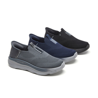 Chaussures de course pour hommes en gros, baskets chaussettes à enfiler, en tissu respirant, chaussures de sport décontractées, chaussures de marche à semelle amortie pour hommes