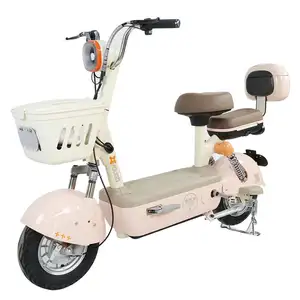 400W City Electric Scooter 48V 60V LED Display Rear Double Spring Shock Absorption Drum Brake