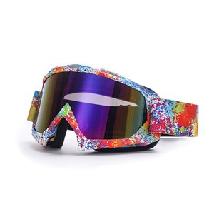 Gafas de Motocross con Lentes Transparentes para Motocicleta, ATV, Carreras, Protección UV para Hombres, Mujeres, Jóvenes y Niños - Product Image 1