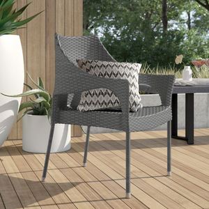 YILIN Fourniture d'usine Ensemble de chaises à bras de patio Étanche Résistant aux UV Tissé à la main Piscine Chaise de jardin Mobilier d'extérieur Moderne - Product Image 2