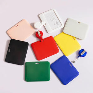 Porte-badges médicaux transparents imperméables robustes en gros, cordon coloré, porte-<span class=keywords><strong>badge</strong></span> de sécurité pour infirmière, porte-carte en plastique - Product Image 4