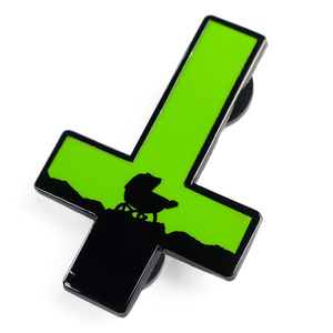 Gros personnalisé croix religieuse broche livre émail dur <span class=keywords><strong>islamique</strong></span> chapeau épingles jésus - Product Image 4