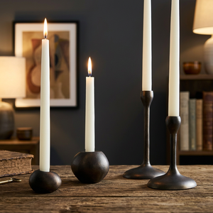 Candelabro de Hierro Hecho a Mano, Decoración Navideña y para Bodas, Centro de Mesa Metálico Resistente para el Hogar - Product Image 3